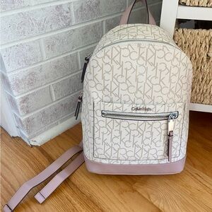 Calvin Klein book bag rose color